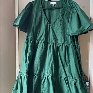 Forest green Lost + Wonder Dress